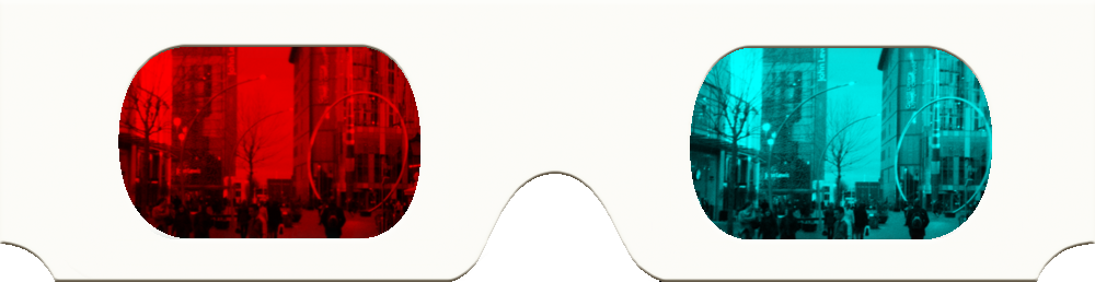 red cyan